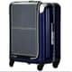 スーツケース TRAVEL SOLAR 旅行日数目安：1～2泊 40L TSAロック搭載 機内持ち込み可 フレームキャリー ネイビー 6706-47NV