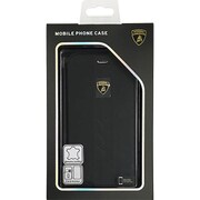 LB-TPUFCIP6SP-PE/D1-BK [iPhone 6s Plus/6 Plus専用本革手帳型ケース カード収納付]