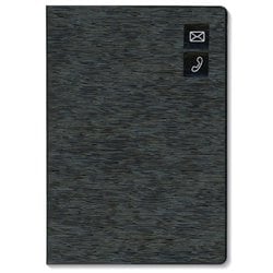 大きく書ける住所録 B6 黒 H8077