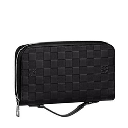 LOUIS VUITTON ルイヴィトン N61254 アンフィニ ジッピーXL 長財布 ラウンドファスナー ダミエレザー ブラック