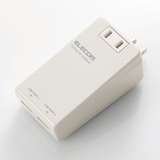 モバイルUSBタップ USBメス×2 ホワイト MOT-U01-2122WH
