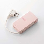 モバイルUSBタップ コード直付タイプ USBメス×1 ピンク MOT-U02-2112PN