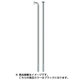 スポーク PLAIN 14 180mm J-BEND ブラック 4本入 SK-TV-032