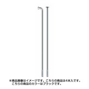 ダブルバテッドスポーク PDB 1415 266mm J-BEND ブラック 4本入 SK-TV-194