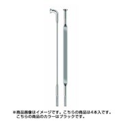エアロスポーク PSR AERO 1432 306mm J-BEND ブラック 4本入 SK-TV-243