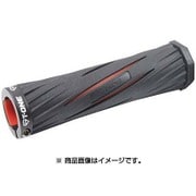 T-ONE(ティーワン) グリップ BLADE 130mm ブラック/レッド GP-TO-013