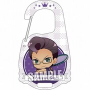 フルカラーアクリルカラビナ 新テニスの王子様 ちびキャラVer. 木手 永四郎 [キャラクターグッズ]
