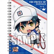 B6サイズWリングノート 新テニスの王子様 ちびキャラVer. 越前 リョーマ [キャラクターグッズ]