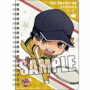 B6サイズWリングノート 新テニスの王子様 ちびキャラVer. 真田 弦一郎 [キャラクターグッズ]