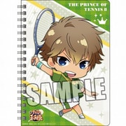 B6サイズWリングノート 新テニスの王子様 ちびキャラVer. 忍足 謙也 [キャラクターグッズ]
