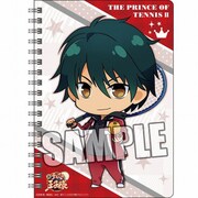 B6サイズWリングノート 新テニスの王子様 ちびキャラVer. 越前 リョーガ [キャラクターグッズ]