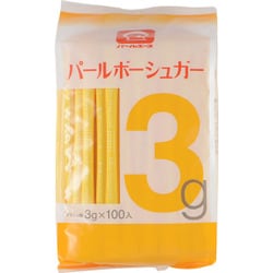パールエース スティックシュガー パールボー 3g×100本 [グラニュ糖]