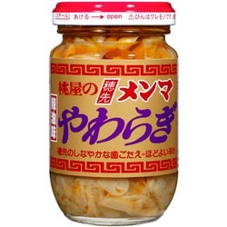 桃屋の穂先メンマやわらぎ 辣油味 115g [瓶詰]