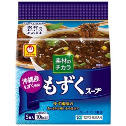 ヨドバシ Com 東洋水産 マルちゃん もずくスープ 3 6g 5食 インスタントスープ 通販 全品無料配達