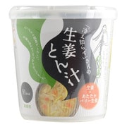 冷え知らずさんの生姜とん汁カップ