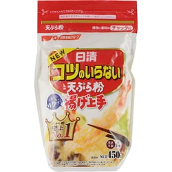 コツのいらない天ぷら粉 揚げ上手 チャック付 [450g]