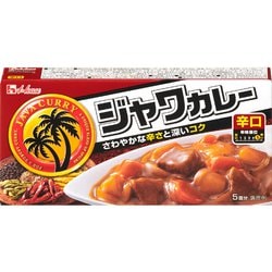 ジャワカレー 辛口 104g [カレールー]
