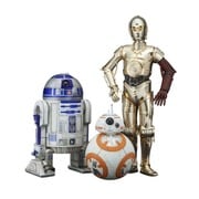 ARTFX＋ STAR WARS(スター・ウォーズ) R2-D2＆C-3PO with BB-8 [1/10スケール PVC塗装済み簡易組立キット]