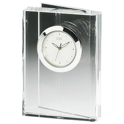 グラスワークス ブック クロック(S) 9cm GW1000-11005