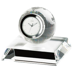 グラスワークス アース クロック 8cm GW1000-11010