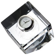 グラスワークス 3Dアース キューブクロック 6.5cm GW1000-11055