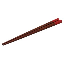 クラウンキッズ こどものおはし 朱 17cm KW596-5