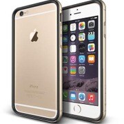 iPhone6S Plus 対応 IRON Bumper アルミ×TPU ハイブリッド バンパー ゴールド