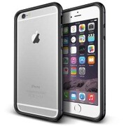 iPhone6S Plus 対応 IRON Bumper アルミ×TPU ハイブリッド バンパー ダークシルバー