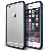 iPhone6S Plus 対応 IRON Bumper アルミ×TPU ハイブリッド バンパー モナコブルー