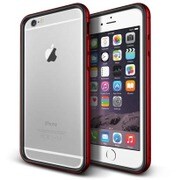 iPhone6S Plus 対応 IRON Bumper アルミ×TPU ハイブリッド バンパー キスレッド