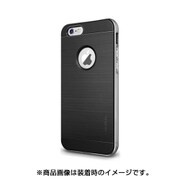 iPhone6S Plus 対応 IRON SHIELD NEO アルミバンパー×TPU ハイブリッド ケース ライトシルバー