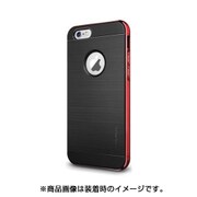 iPhone6S Plus 対応 IRON SHIELD NEO アルミバンパー×TPU ハイブリッド ケース キスレッド