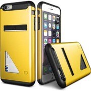iPhone6S Plus 対応 Mighty Card Defense カードケース 搭載 プラスチック+TPU ハードケース レモン