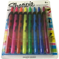 ヨドバシ Com Sharpie 油性マーカー シャーピー ハイライター 8色セット 通販 全品無料配達