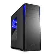 ATX規格対応 ミドルタワーケース ブラック SHA-BW9000W-B