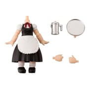 キューポッシュえくすとら ウェイトレスボディ ロング丈（黒） [約75mm 塗装済み完成品]