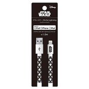 STAR WARS フラットケーブル for Lightning DARTH VADER ホワイト DH73LD