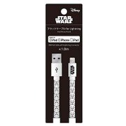 STAR WARS(スター・ウォーズ) フラットケーブル for Lightning TROOPER ホワイト DH73LT