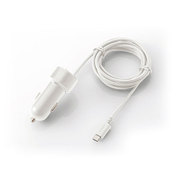 シガーチャージャー microB 150cm 2.4A ホワイト MPA-CCM01WH