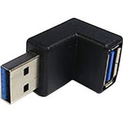 USB3.0対応直角変換アダプター(Aタイプ:オス←→メス) 3AA-MFA