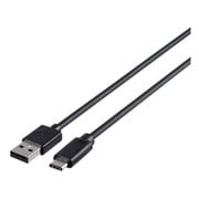 USB2.0ケーブル(A to C) 0.5m ブラック BSUAC205BK