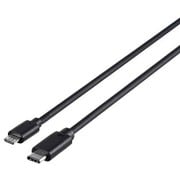 USB2.0ケーブル(MicroB to C) 2.0m ブラック BSUMBC220BK