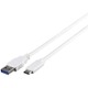 USB3.1 Gen1ケーブル(A to C) 1.5m ホワイト BSUAC31115WH