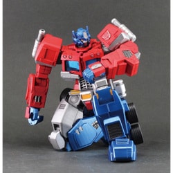 中古 アルファマックス ヒーローオブスティール コンボイ トランスフォーマー コンボイ ヒーローオブスティール alpha max