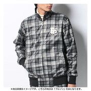 785221 ボンディングブルゾン M BK ブラック