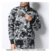 785222 ボンディングブルゾン M BK ブラック