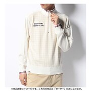 785700 ハーフジップセーター LL OWT オフホワイト