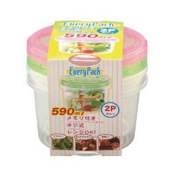 エブリーパック No3 浅型2P カラフル