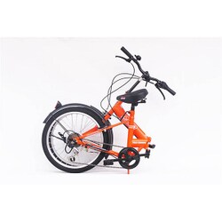 折りたたみ自転車 duomo 206 オレンジ 折りたたみ自転車 duomo 206 オレンジ