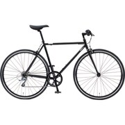 クロスバイク 700C クロモリフラットバーロード SPICA8.5 460mm 700×25C 外装8段変速 SPICA 8.5-460 ブラック